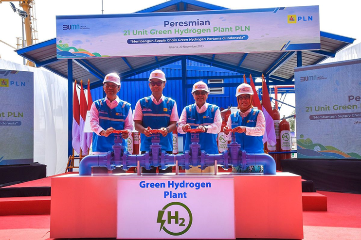 PLN Resmikan Hidrogen Hijau, Indonesia Punya Sumber Energi Bersih
